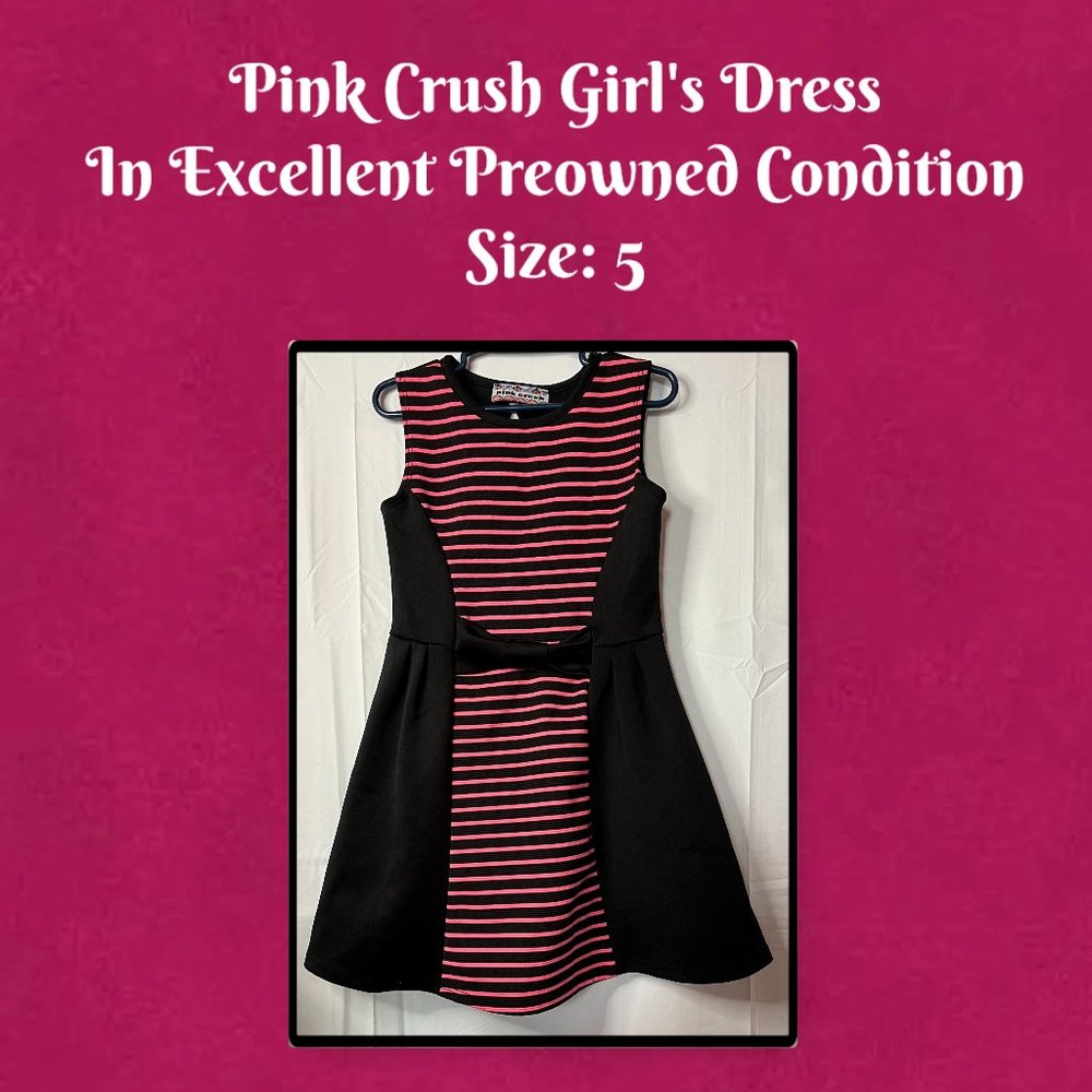 Pink Crush Girl's Dress 5